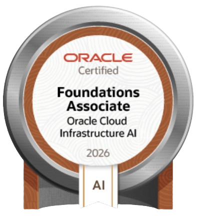 Oracle Cloud Infrastructure 2026 AI Foundations Associate