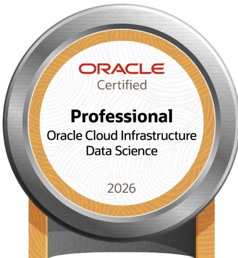 Oracle Cloud Infrastructure 2026 Data Science Professional
