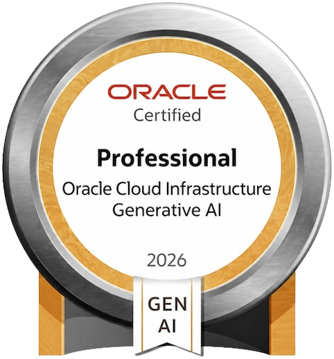 Oracle Cloud Infrastructure 2026 Generative AI Professional